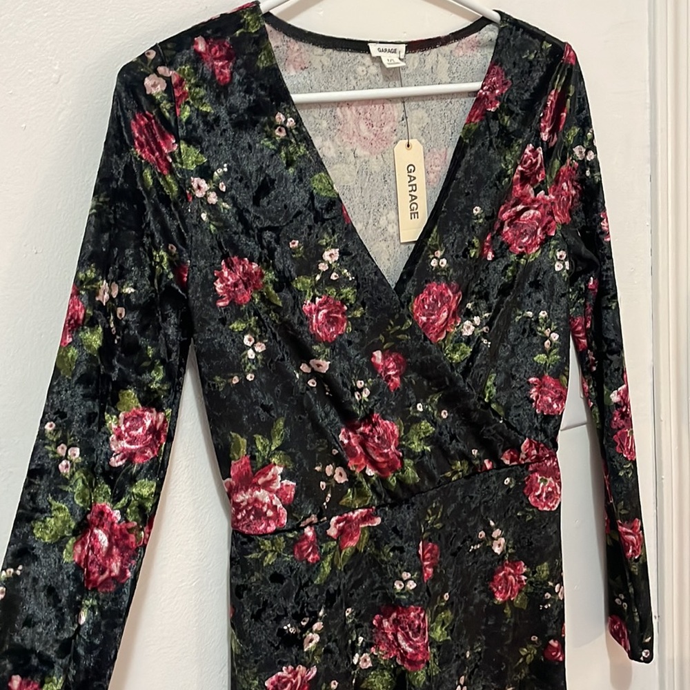 Garage velvet dress